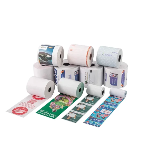 Cash Register Paper one EcoPackin Cash Register Paper - product detail close-up 1