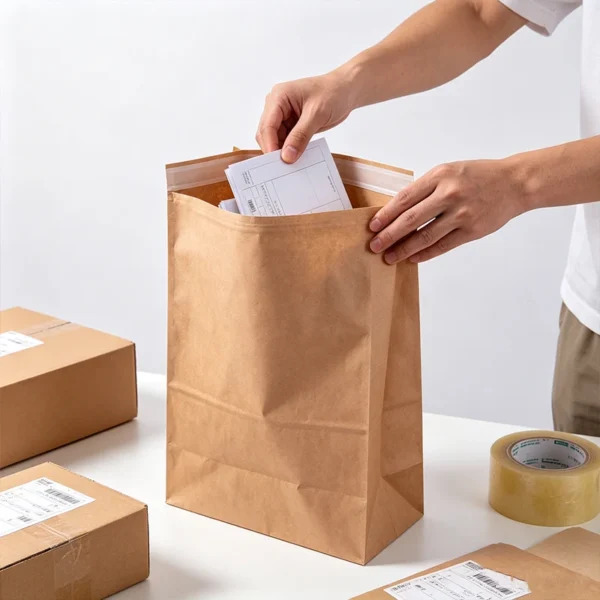 Paper mailler two EcoPackin Paper Mailer - application scenario 2