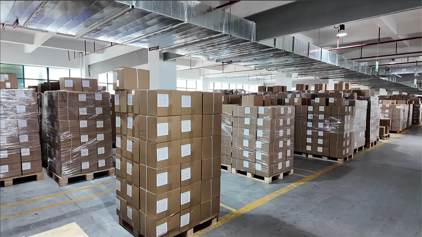 EcoPackin facility: Factory warehouse
