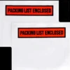 packing list envelope four EcoPackin Packing List Envelope - product detail close-up 4