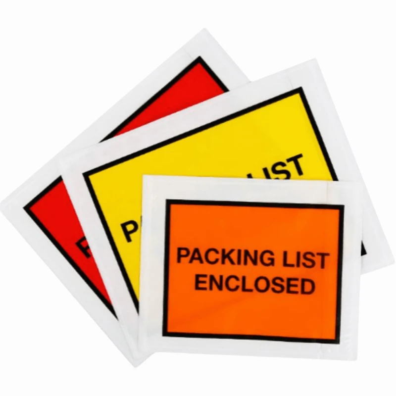 Packing List Envelope packaging supplied by EcoPackin