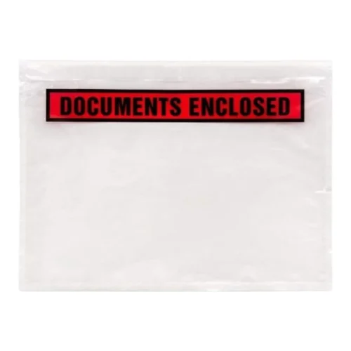 packing-list-envelope-ple-002-main Clear Adhesive Packing List Envelope Shipping Invoice Document Holder