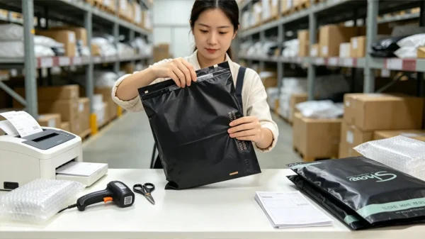 poly mailer two EcoPackin Poly Mailer - application scenario 2